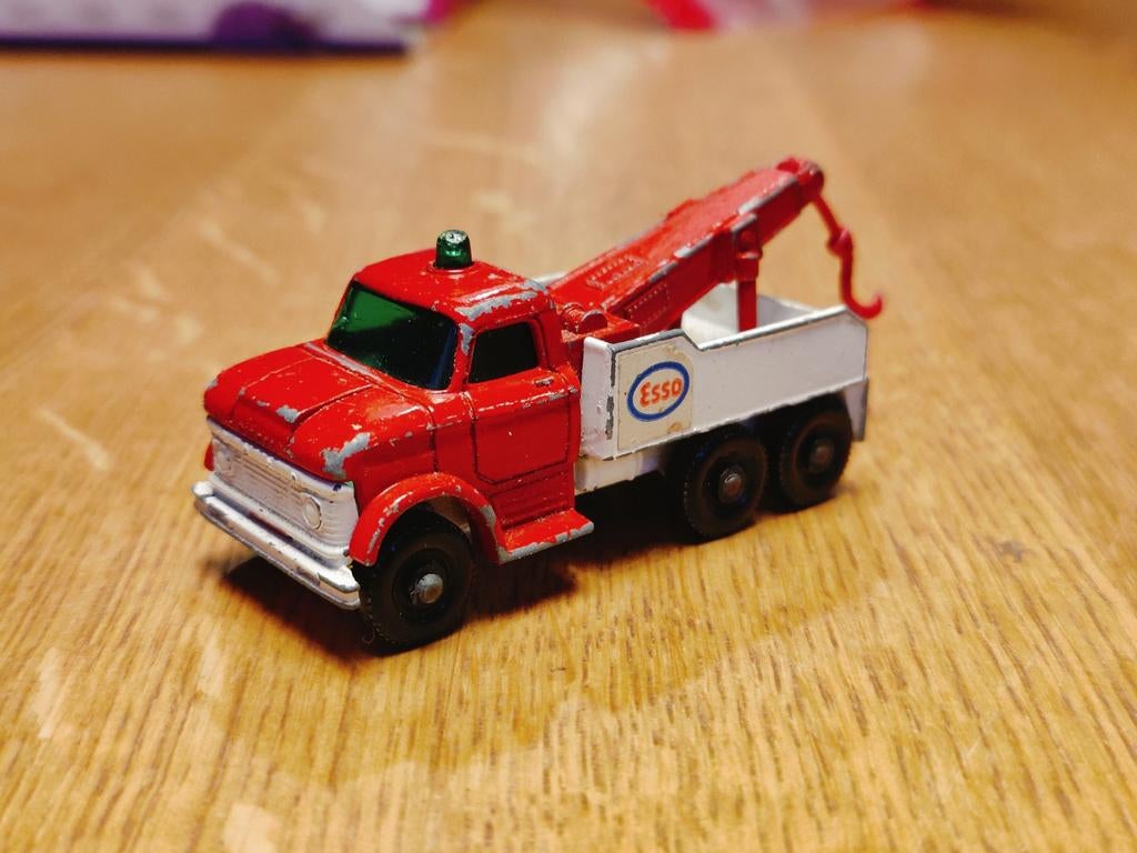Matchbox Ford Heavy Wreck Truck ESSO, Ophalen of Verzenden, Zo goed als nieuw, Bus of Vrachtwagen