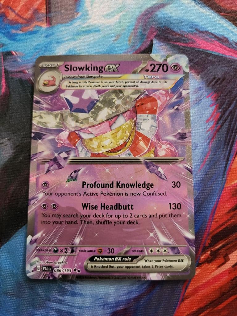 Slowking EX - Paldea Evolved #086/193, Ophalen of Verzenden, Zo goed als nieuw
