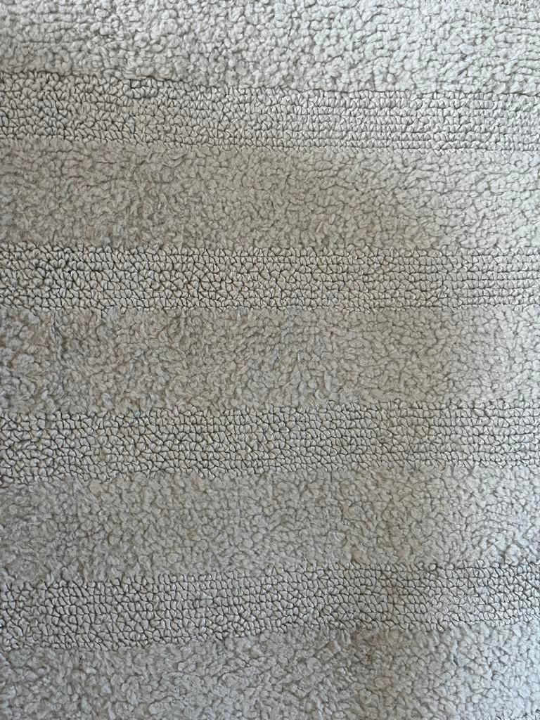 Taupe vloerkleed 133x190 cm, Ophalen, 100 tot 150 cm, Beige, Zo goed als nieuw