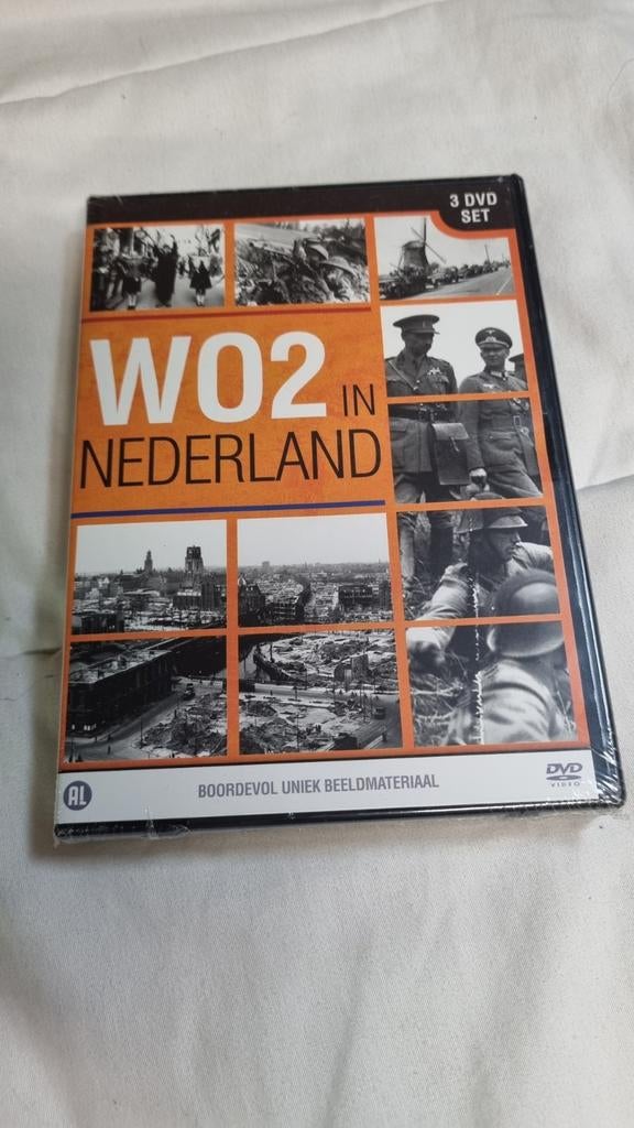 WO2 in Nederland - 3 DVD Set -, Alle leeftijden, Boxset, Ophalen of Verzenden, Politiek of Geschiedenis
