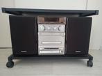 Panasonic SA-PM20 CD Stereo Systeem incl. stereo kast zwart, Audio, Tv en Foto, Stereo-sets, Ophalen, Gebruikt, Tuner of Radio