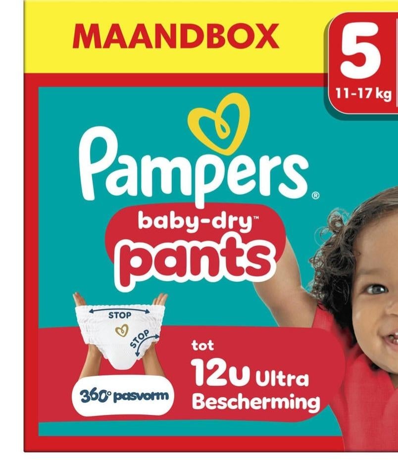 Pamper broekjes maat 5, Kinderen en Baby's, Badjes en Verzorging, Ophalen, Nieuw, Overige typen