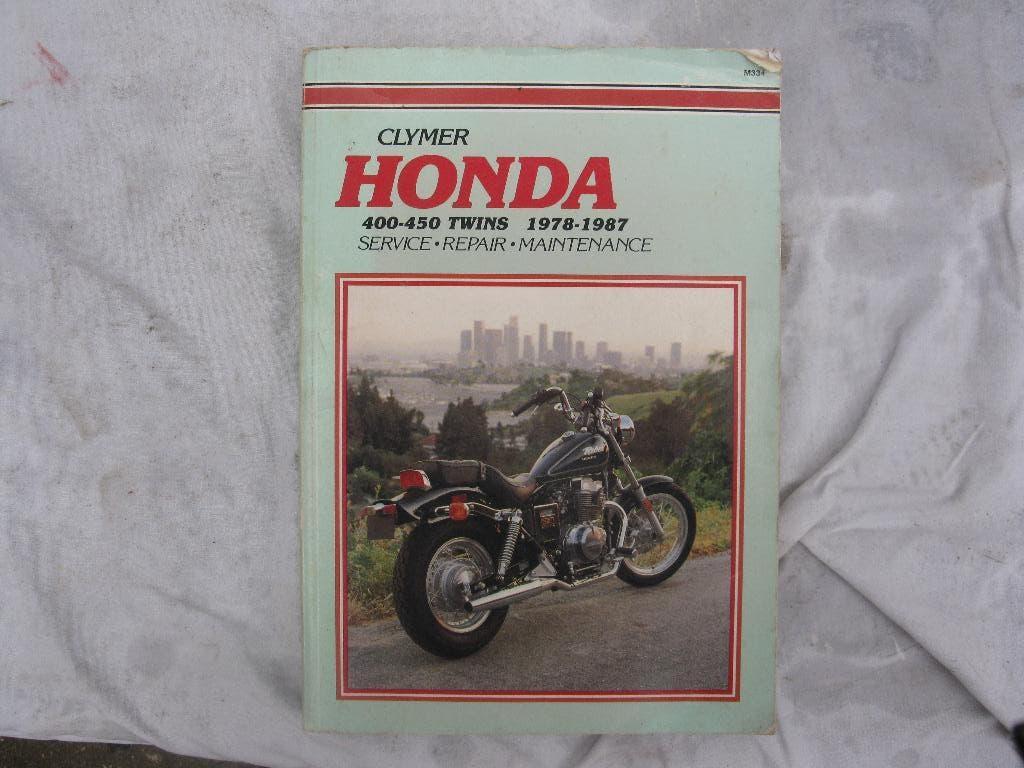 Werkplaatshandboek Honda 400-450 twins, Ophalen of Verzenden, Honda