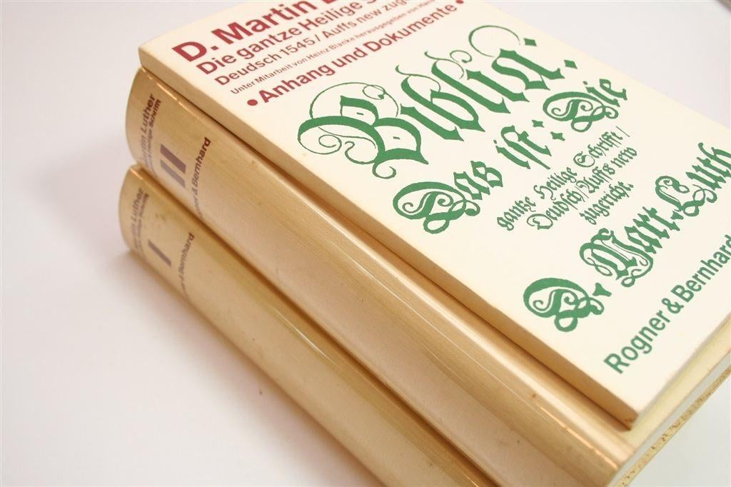De Laatste Lutherbijbel [1545] — Complete Facsimile Editie, Boeken, Ophalen of Verzenden, Gelezen
