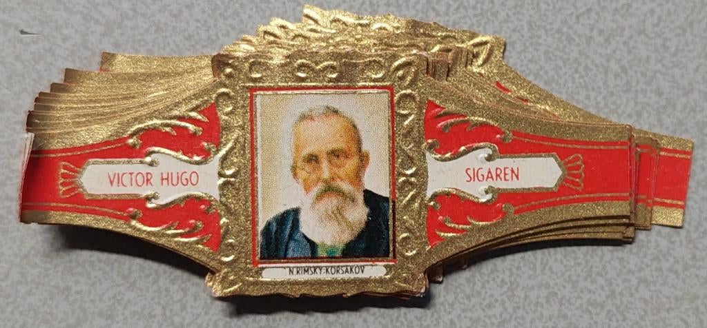 Sigarenbandjes, Ophalen of Verzenden, Gebruikt, Sigarenbandjes