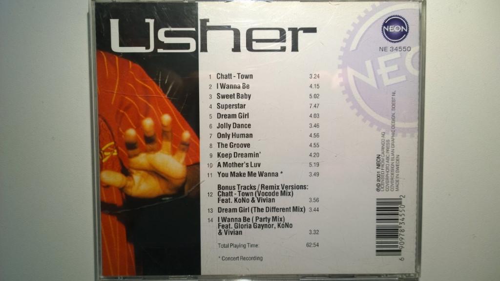 Usher - Usher, Ophalen of Verzenden, 1985 tot 2000, Zo goed als nieuw
