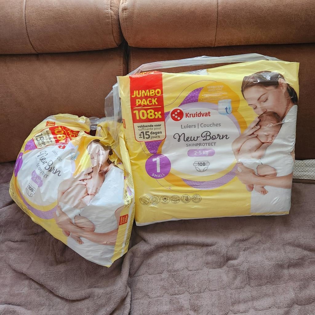 Kruidvat New Born maat 1, Ophalen, Nieuw