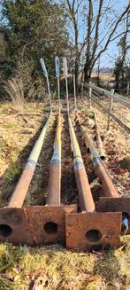 4x lantaarnpaal verlichting paardenbak, Ophalen