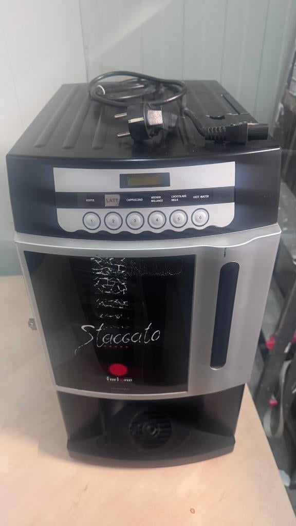 Fortune Staccato koffiemachine, Ophalen, Gebruikt, Overige typen, 10 kopjes of meer