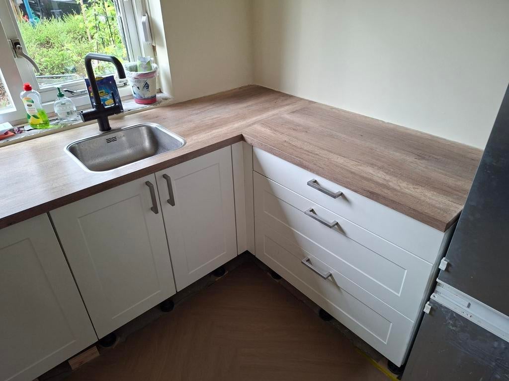 Gebruikte keuken met apparatuur, ophalen 1e week juni, Ophalen of Verzenden