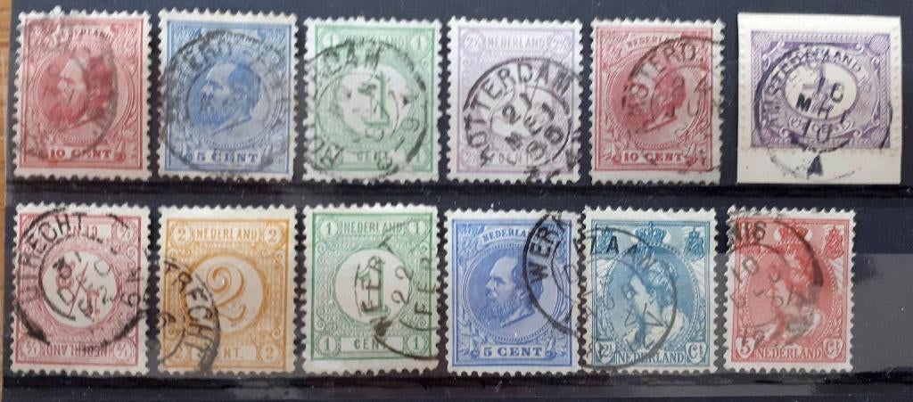 Kleinrond stempels (637), Verzenden, T/m 1940, Gestempeld