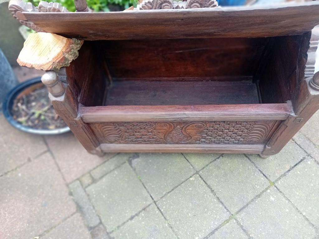 Oude oosterse kist, Ophalen, Minder dan 50 cm, Gebruikt, 50 tot 100 cm