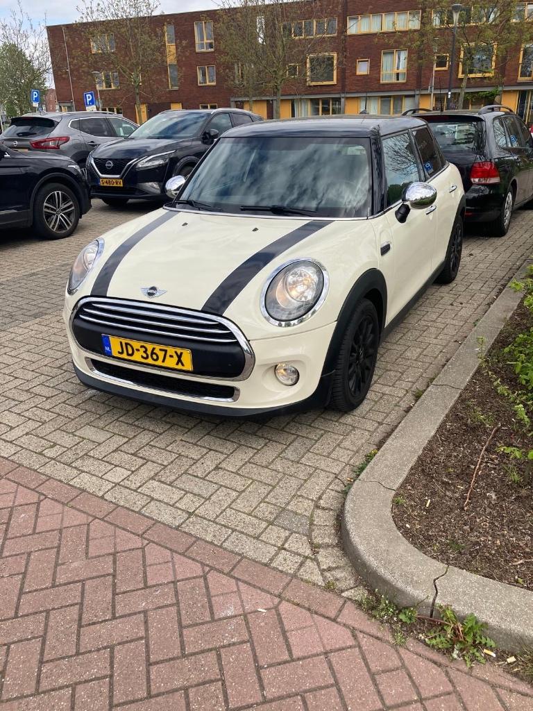 Mini 1.2 ONE 75KW 5D 2016 Wit, Auto's, Stof, 1198 cc, Handgeschakeld, 1125 kg