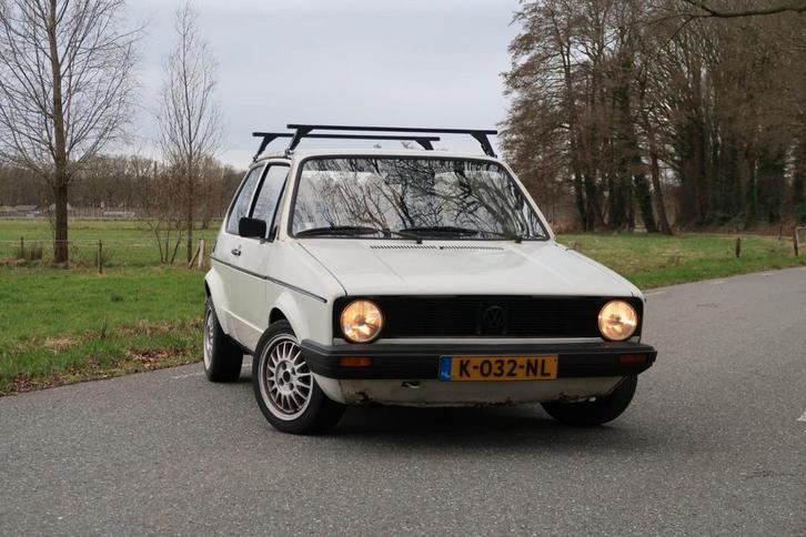 Golf 1 1981 LPG belastingvrij., Auto's, Volkswagen, Particulier, Golf, Bluetooth, Lichtmetalen velgen, Radio, LPG, Hatchback, Handgeschakeld