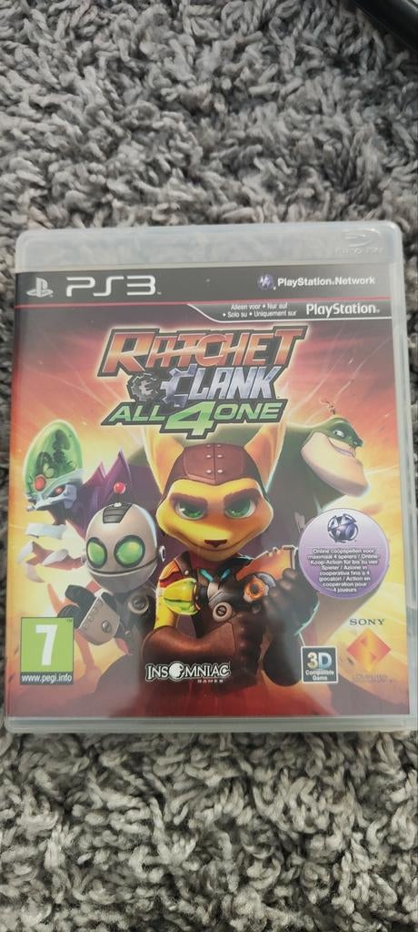 PlayStation 3 Ratchet and clank, Avontuur en Actie, 1 speler, Ophalen of Verzenden, Zo goed als nieuw