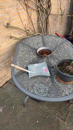 Gratis tuintafel, Tuin en Terras, Tuintafels, Ophalen, Gebruikt, Ovaal, Aluminium