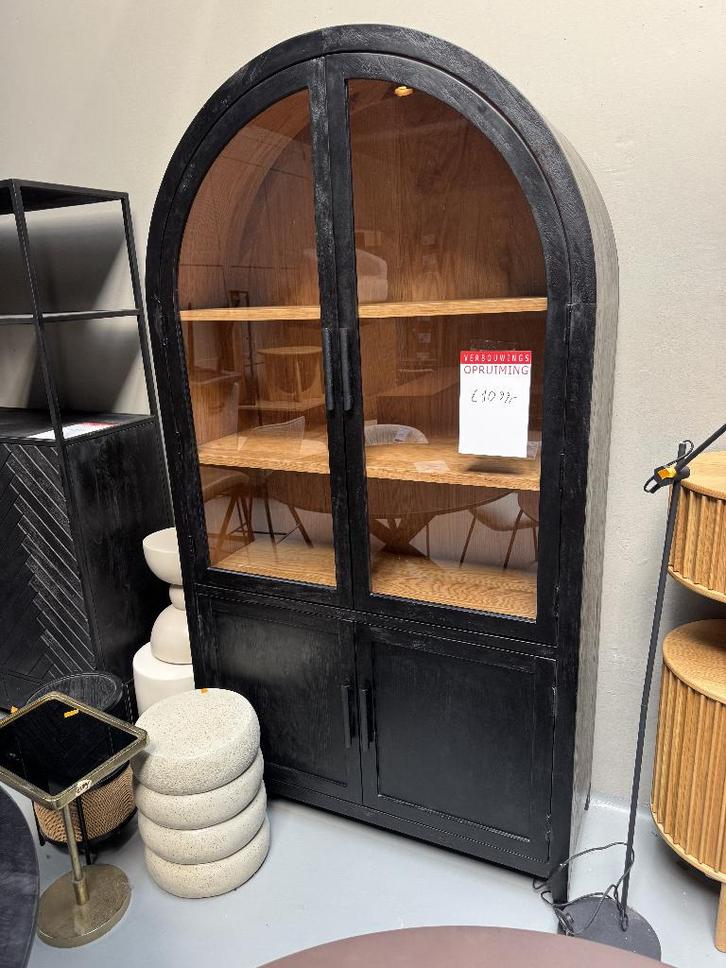 Kast Rotondi zwart Tower Linving Sale € 999, Huis en Inrichting, Kasten | Vitrinekasten, Nieuw, Minder dan 100 cm, 25 tot 50 cm