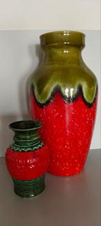 Vintage vazen West Germany Ueberlacker Keramiek.