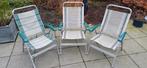 dukdalf campingstoelen  3 x, Caravans en Kamperen, Ophalen, Gebruikt, Campingstoel