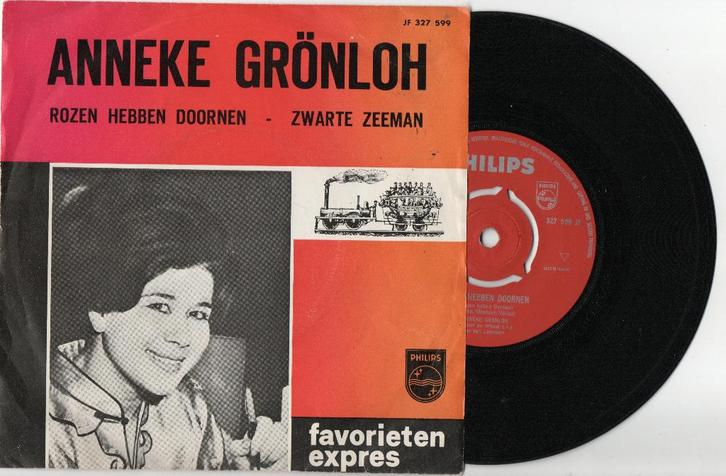 Anneke Grönloh – Rozen Hebben Doornen, Cd's en Dvd's, Vinyl | Nederlandstalig, Gebruikt, Overige genres, Overige formaten, Ophalen of Verzenden