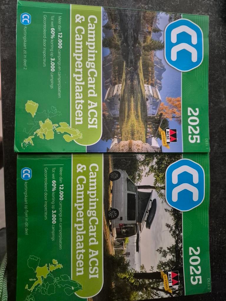 Campinggidsen 2025 ACSI met campings en camperplaatsen, Boeken, Reisgidsen, Ophalen of Verzenden, Zo goed als nieuw, Europa, Overige merken
