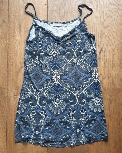 Street One Paarse Top met Print (40), Kleding | Dames, Tops, Gedragen, Maat 38/40 (M), Paars, Zonder mouw, Ophalen of Verzenden
