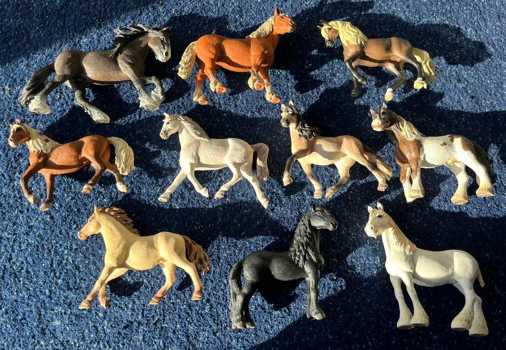 Schleich Horse Club paarden 2, Ophalen of Verzenden, Gebruikt