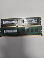 2x 2GB DDR3 RAM Geheugenmodules (Totaal 4GB), Computers en Software, RAM geheugen, Gebruikt, Server, DDR3, Ophalen of Verzenden