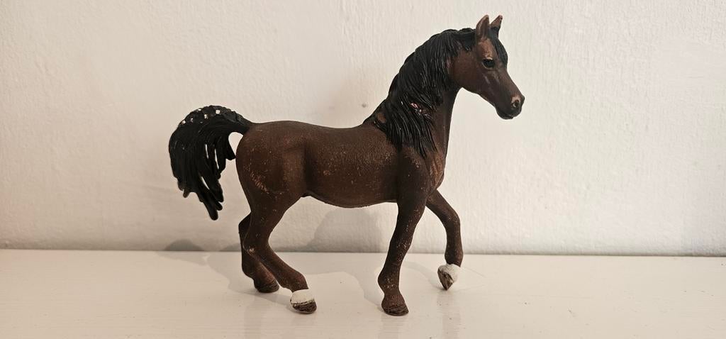Schleich Arabier hengst #13811, Ophalen of Verzenden, Zo goed als nieuw, Paard, Beeldje of Figuurtje