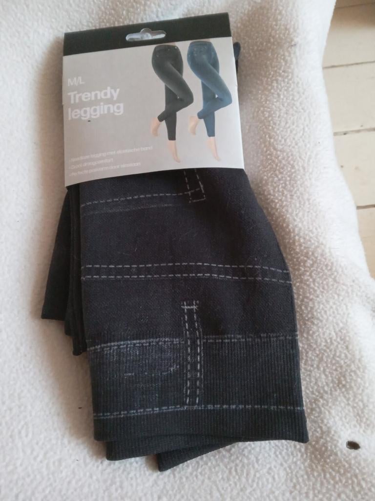 Nieuwe naadloze legging M/L, Kleding | Dames, Leggings, Maillots en Panty's, Legging, Zwart, Nieuw, Maat 40/42 (M)