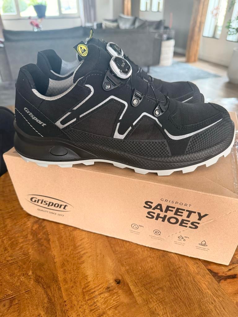 Grisport veiligheidsschoenen maat 43 - Nieuw!, Ophalen of Verzenden, Nieuw, Zwart, Werkschoenen