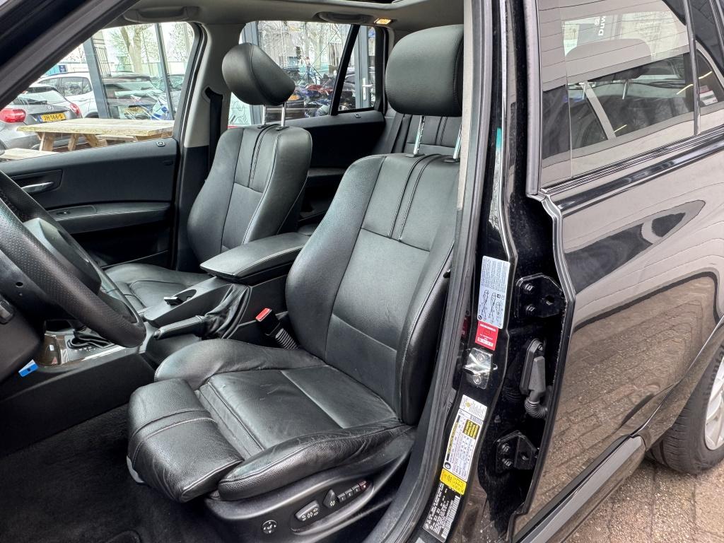BMW X3 3.0i High Executive (bj 2006, automaat), Auto's, Automaat, 232 pk, Gebruikt, Zwart