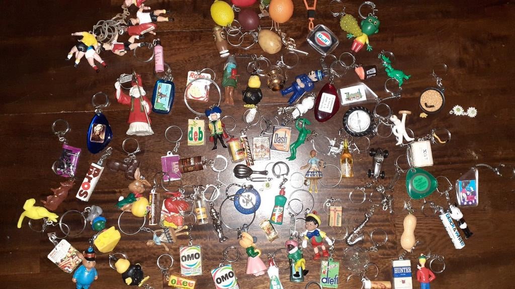 Sleutelhangers, Ophalen of Verzenden, Gebruikt