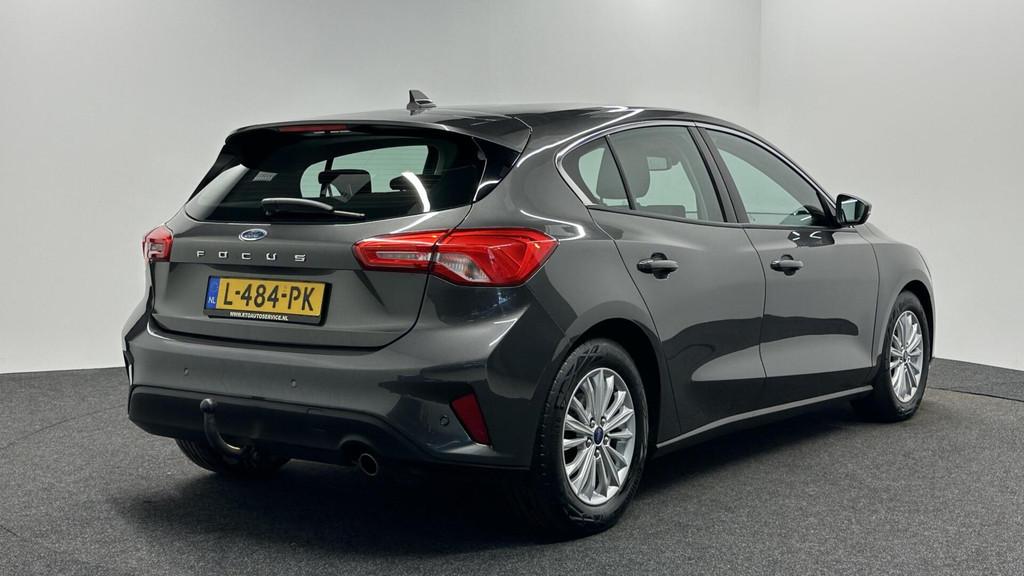 Ford Focus 1.0 EcoBoost Titanium Business TREKHAAK ECC NAVI, Gebruikt, Met garantie (alle), Bedrijf, Handgeschakeld