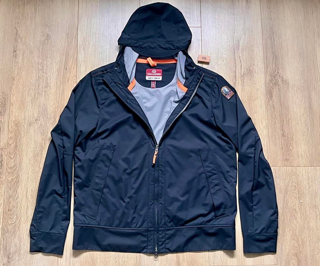 Parajumpers Soft Shell Jas – Luxe uitvoering –Nieuwstaat-, Kleding | Heren, Jassen | Zomer, Zwart, Parajumpers, Ophalen of Verzenden