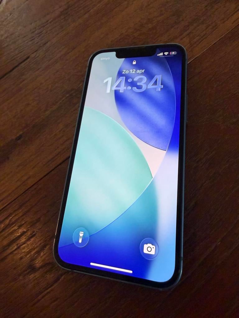 Apple iPhone 13 mini - Goede staat, Ophalen, Blauw, Zonder simlock, Zonder abonnement