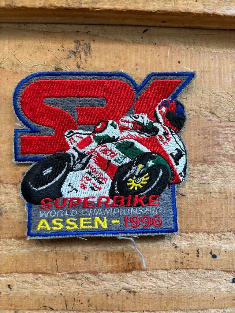 Superbike Assen embleem, Ophalen of Verzenden, Zo goed als nieuw, Motoren
