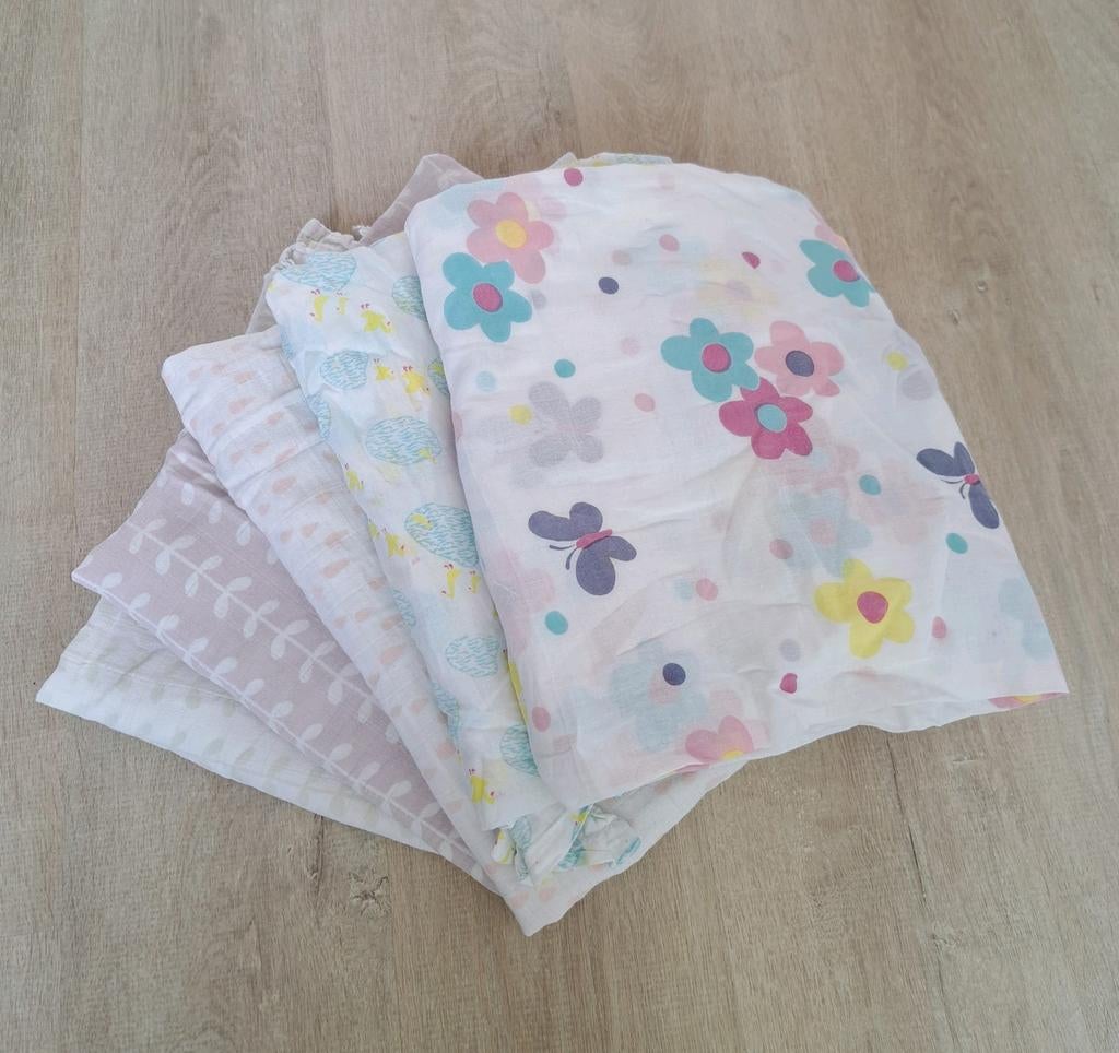 Fresk en Piccalilly hydrofiel doeken swaddles 120x120, Ophalen of Verzenden, Gebruikt, Fresk, Jongetje of Meisje