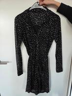 G-Maxx zwarte jurk met witte stippen Small, Zwart, Ophalen of Verzenden, Zo goed als nieuw, Maat 36 (S)