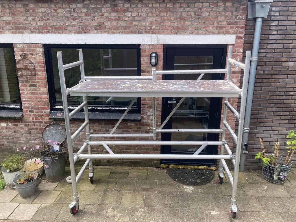 Te huur kamersteiger, Doe-het-zelf en Verbouw, Steigers, Ophalen, Rolsteiger of Kamersteiger