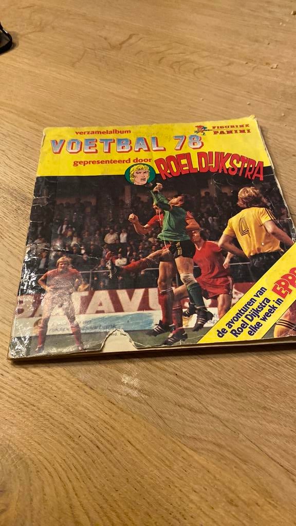 Panini voetbal 78 compleet, Verzamelen, Ophalen of Verzenden, Zo goed als nieuw, Overige binnenlandse clubs, Poster, Plaatje of Sticker