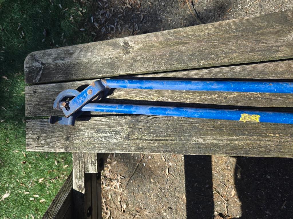 Buizenbuiger - voor metaalbewerking, Ophalen, Gebruikt