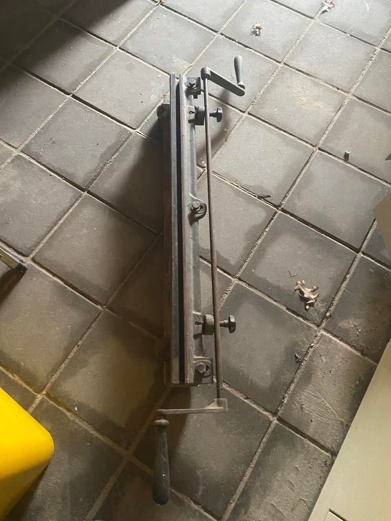 Jorg Kraal ijzer, Ophalen of Verzenden, Gebruikt