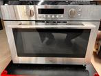 ATAG RVS Combi Magnetron/Oven Inbouw, 45 tot 60 cm, Ophalen of Verzenden, Zo goed als nieuw, Oven met grill