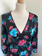 King Louie maat L prachtige bloemen crossdress jurk 3060, Zwart, Maat 42/44 (L), Ophalen of Verzenden, Zo goed als nieuw