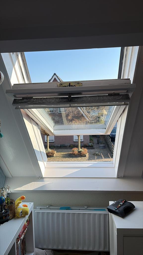 Velux dakraam, Doe-het-zelf en Verbouw, Glas en Ramen, Gebruikt, Dakraam, 120 tot 160 cm, Minder dan 80 cm, Dubbelglas, Ophalen