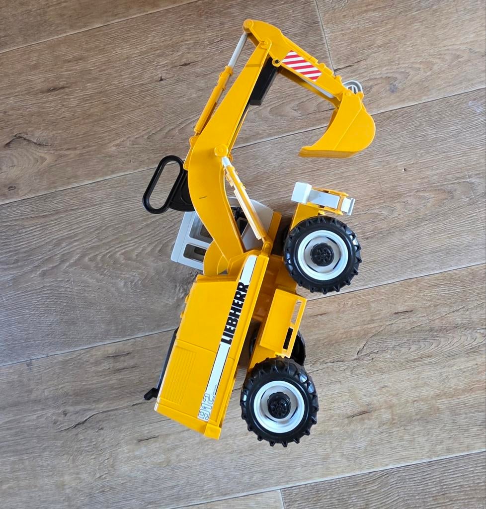 Grote Liebherr Graafmachine Speelgoed, Ophalen of Verzenden, Gebruikt