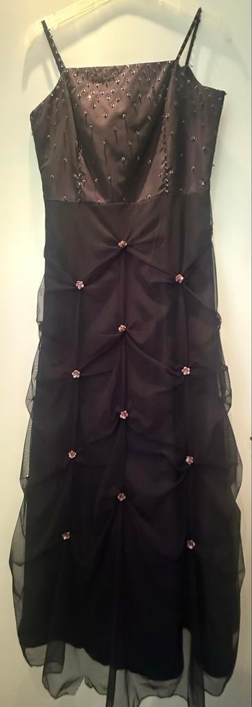 Elegante Galajurk met Pailletten en Bloemen, maat 36, Kleding | Dames, Gelegenheidskleding, Galajurk, Overige kleuren, Ophalen of Verzenden