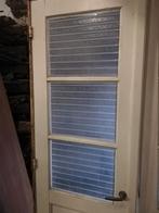 221,5hx131br smalle set dubbele deuren met glas, Ophalen