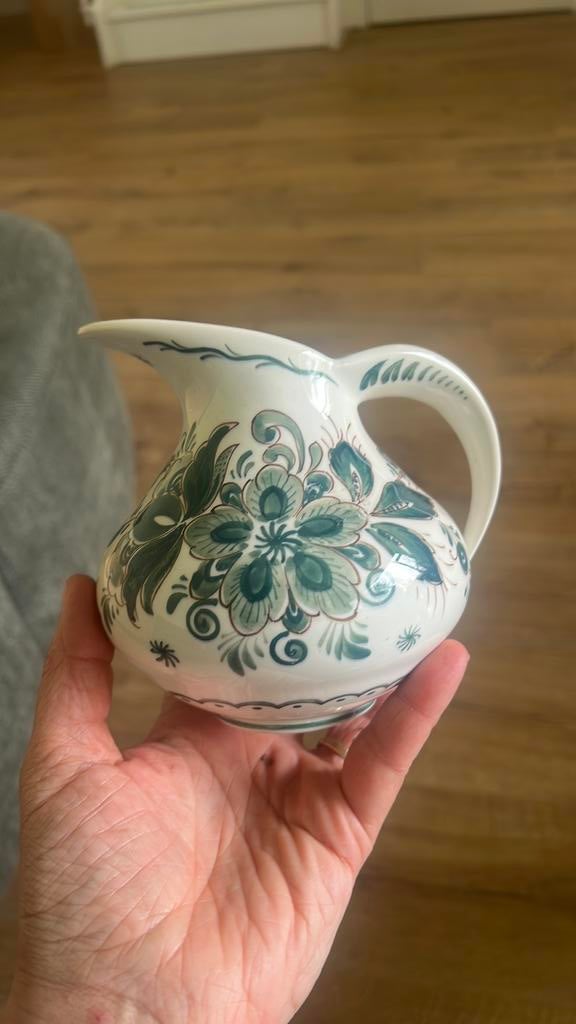 Delfts aardewerk genummerd kan/ vaasje, Antiek en Kunst, Antiek | Vazen, Ophalen of Verzenden